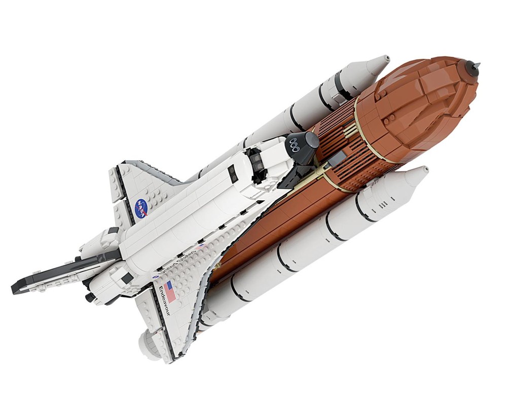 Lego Space Shuttle (1:110 Scale)