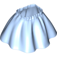 Lego Duplo Skirt [Plain] / Bright Light Blue