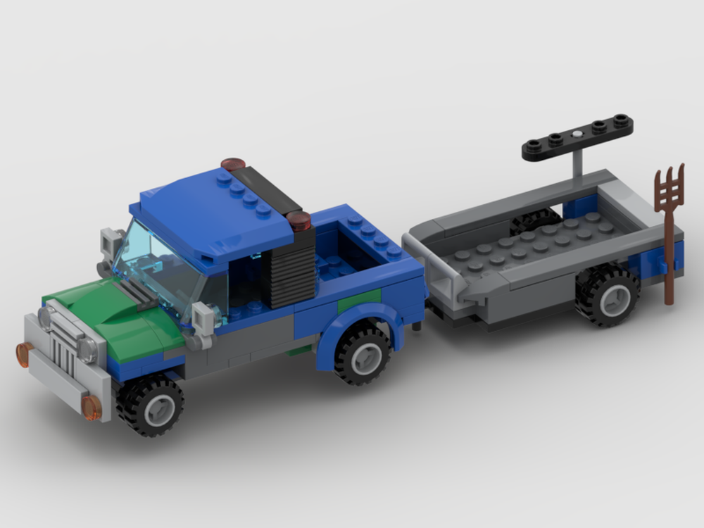 Lego Truck and trailer