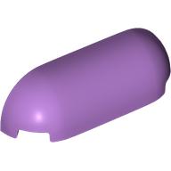 Lego Brick Round, Curved Triple 1 x 4 x 1 / Medium Lavender
