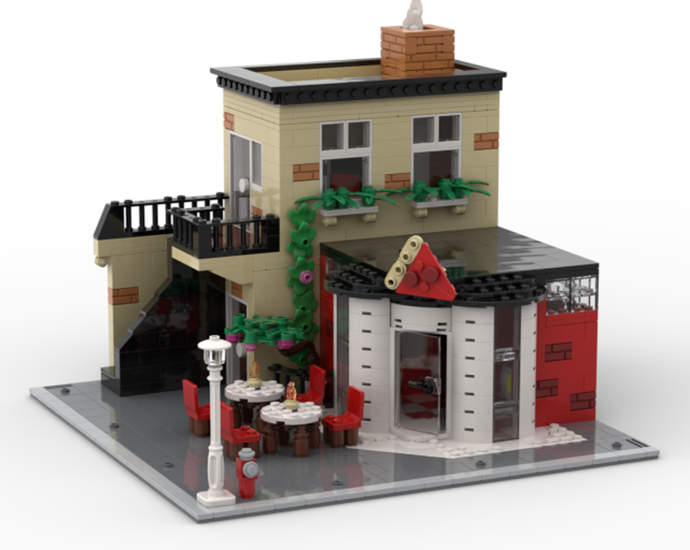 Lego The Pizza Corner
