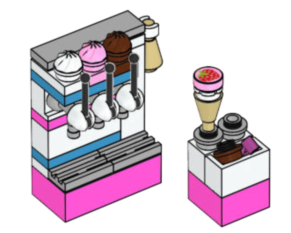 Lego Olivia's Ice Cream Machine