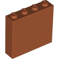 Lego Brick 1 x 4 x 3 / Dark Orange