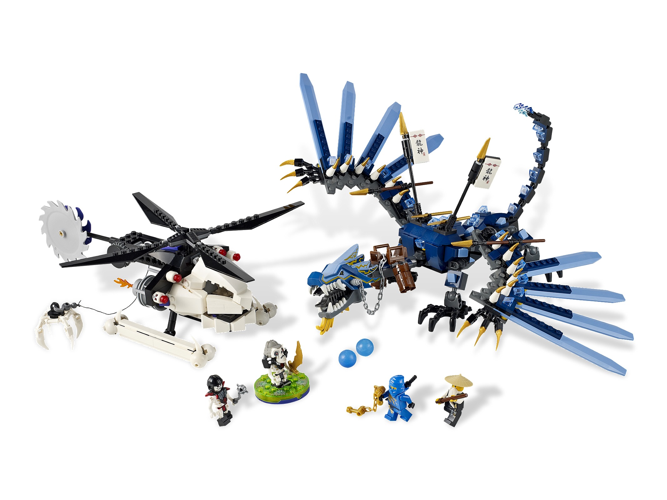 Lego Lightning Dragon Battle