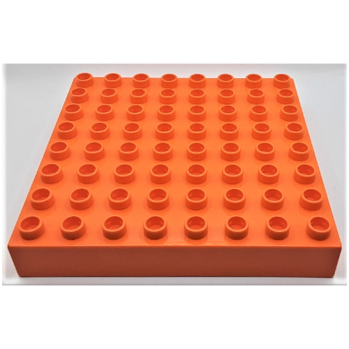Lego Duplo Brick 8 x 8 / Orange
