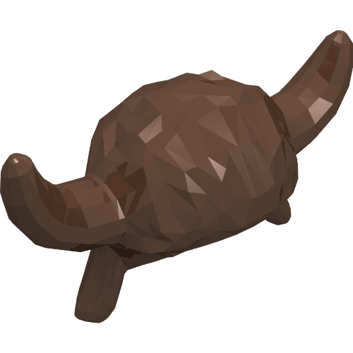 Lego Hat / Headdress, Indian Buffalo Horned / Brown