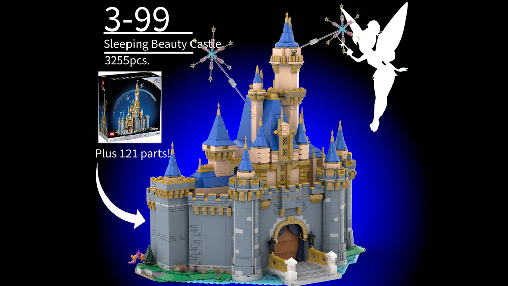 Lego Sleeping Beauty Castle