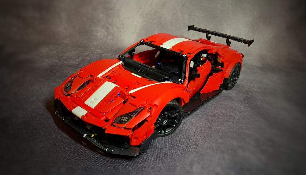 Lego 488 GTE (42125 MOD)