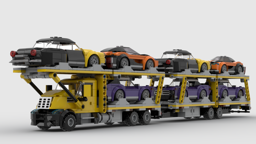 Lego Car transport truck