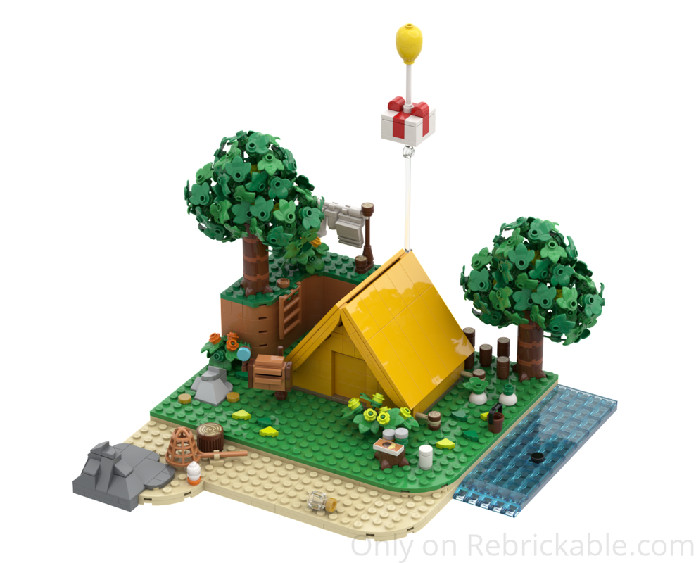 Lego Villager Tent