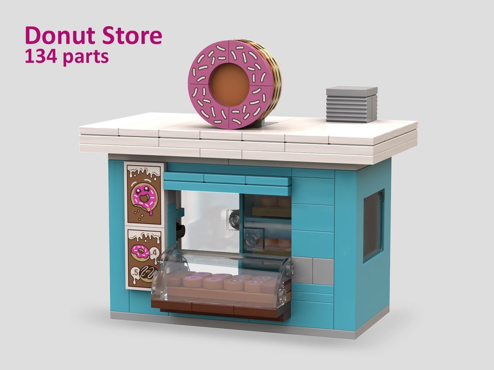 Lego Donut Stall