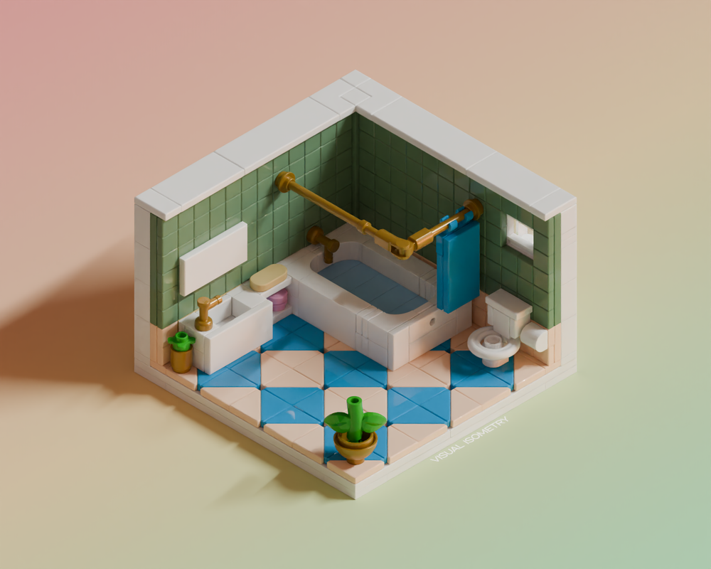 Lego Bathroom