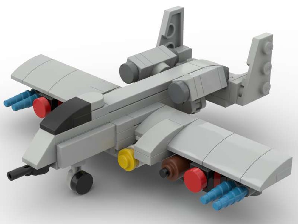 Lego A-10 Thunderbolt ("Warthog") mini v7