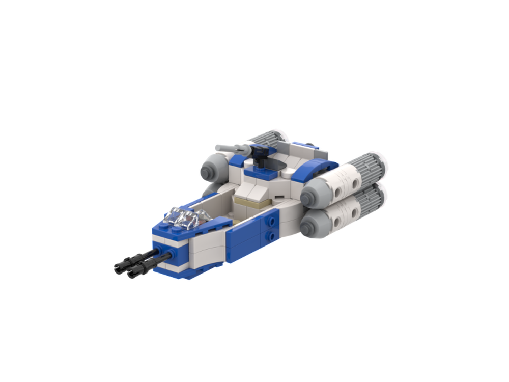 Lego 501st Combat Speeder (Rex Microfighter 2x Alt Build)