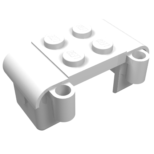 Lego Fabuland, Bag / Saddlebags / White