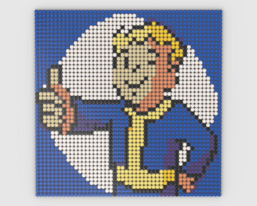 Lego Fallout's Vault Boy