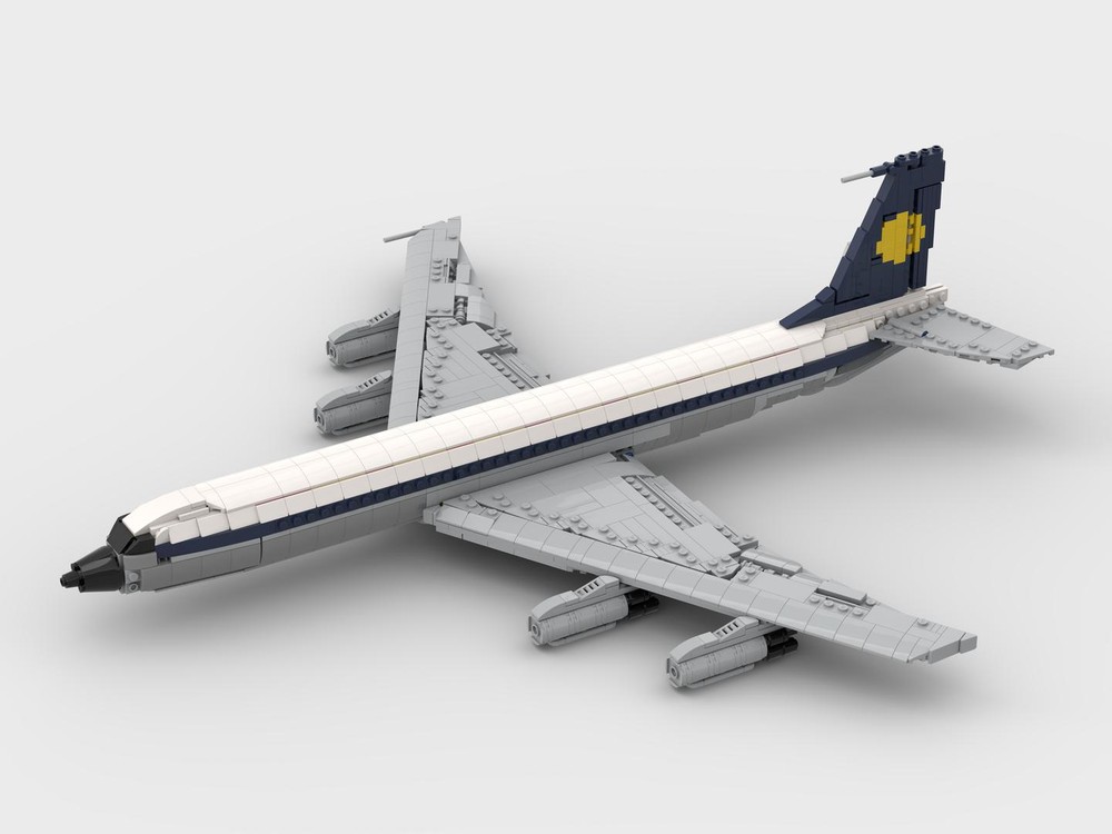 Lego Boeing 707 - Lufthansa (Building instructions only)