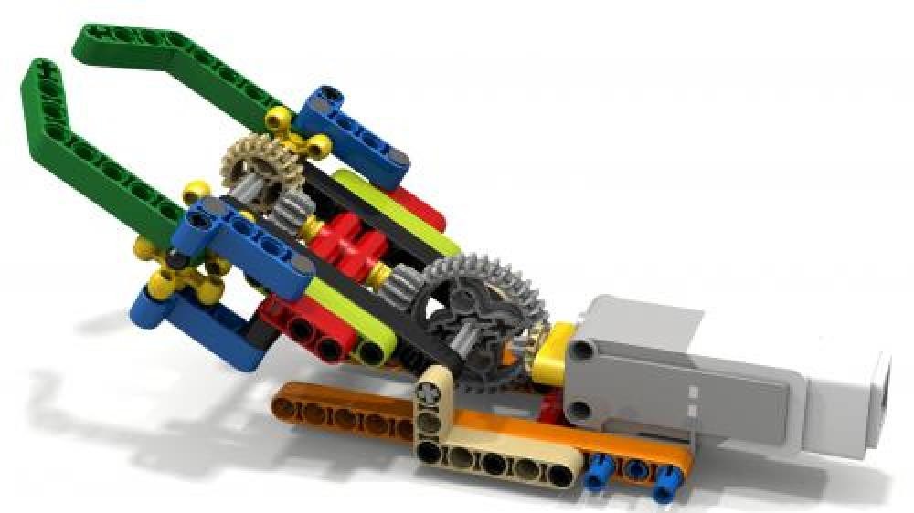 Lego Grip-Lift-Release Grabber Claw
