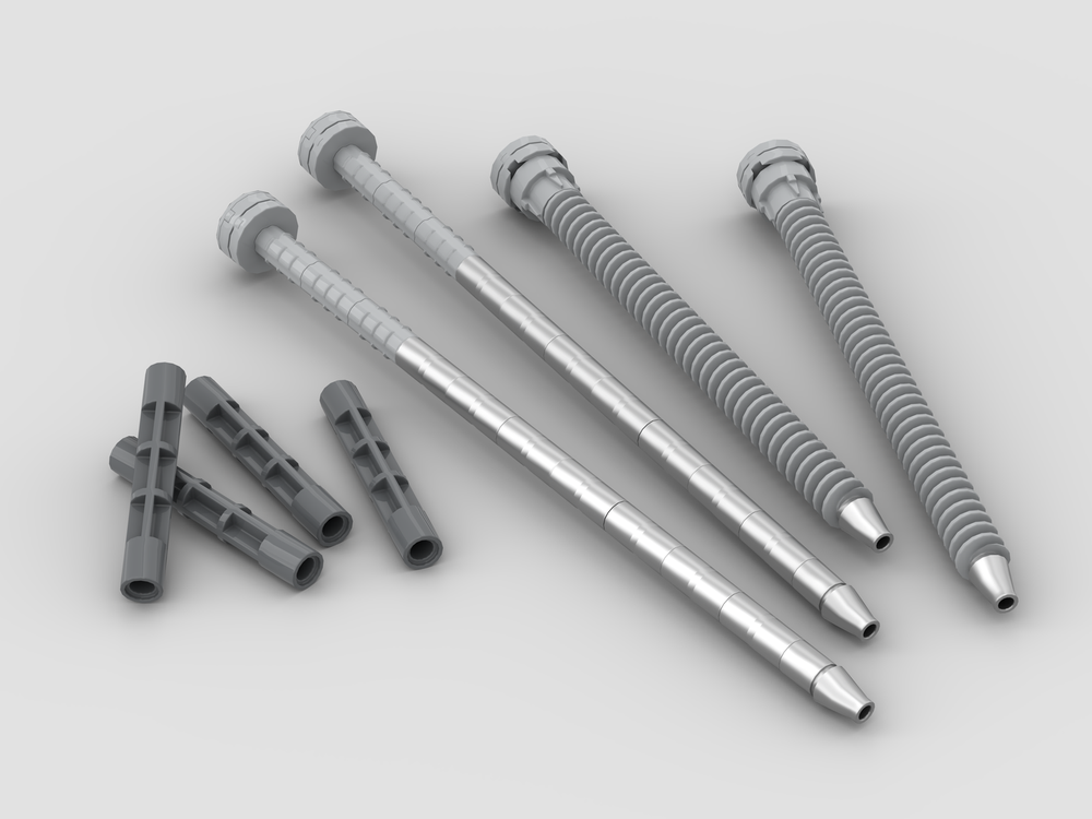 Lego Nails, dowels and screws