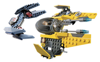 Lego Jedi Starfighter & Vulture Droid