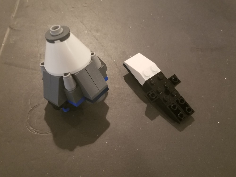 Lego SLS to Space Shuttle conversion kit for 60226 and 60228