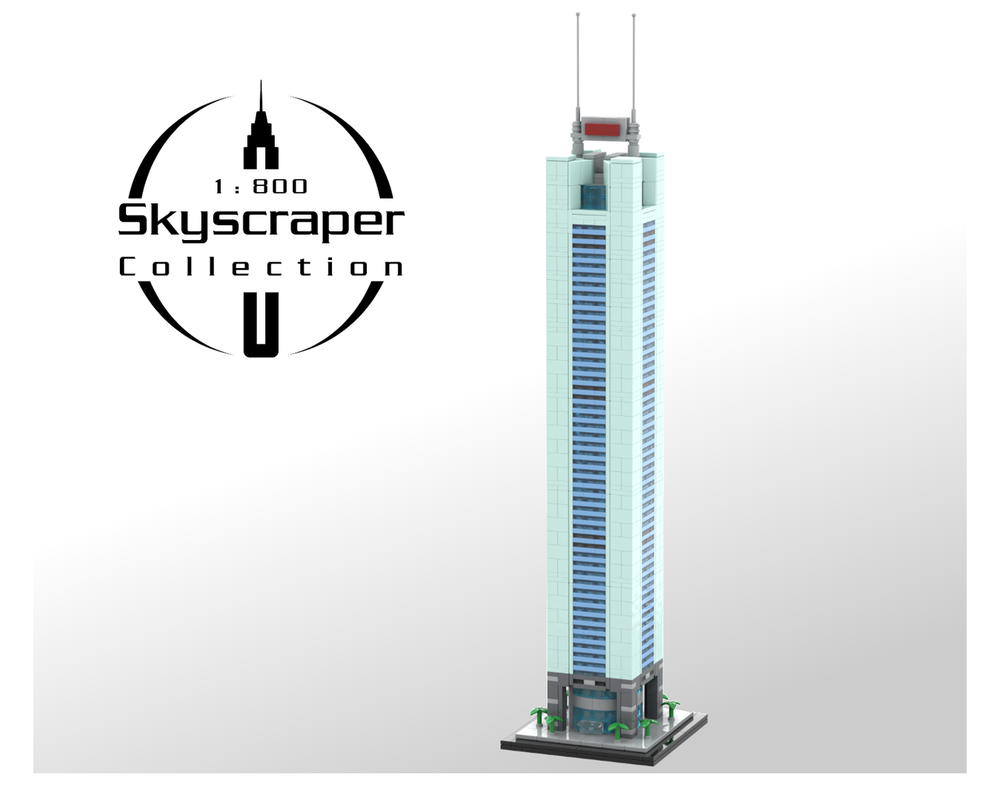 Lego CITIC Plaza 1:800 Scale