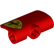 Lego Technic Panel Fairing 2 x 3 x 1 with Ferrari Logo Print Right