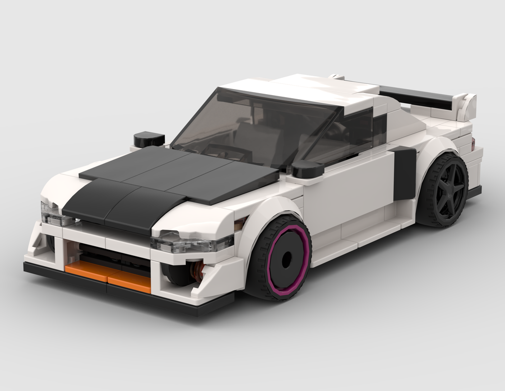Lego 1997 Nissan Silvia S14 Custom