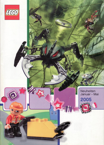 Lego 2005 Dealer German Novelties January - May (4264871-D)