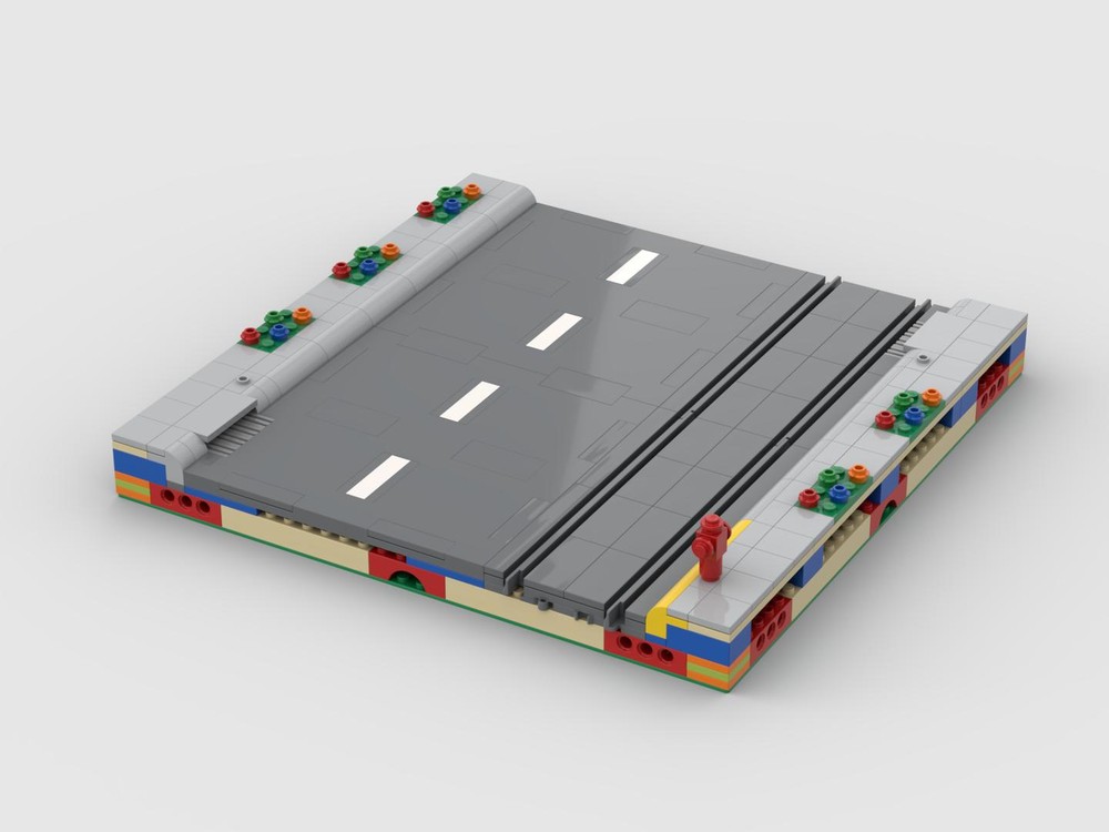 Lego MILS Road and Tram Track
