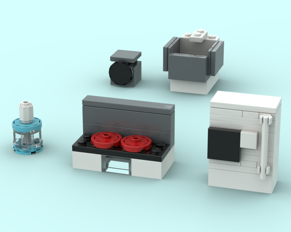 Lego kitchen appliance bundle