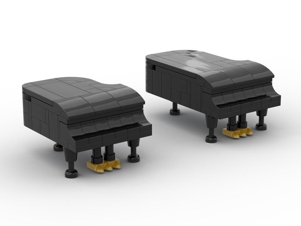 Lego Grand pianos closed