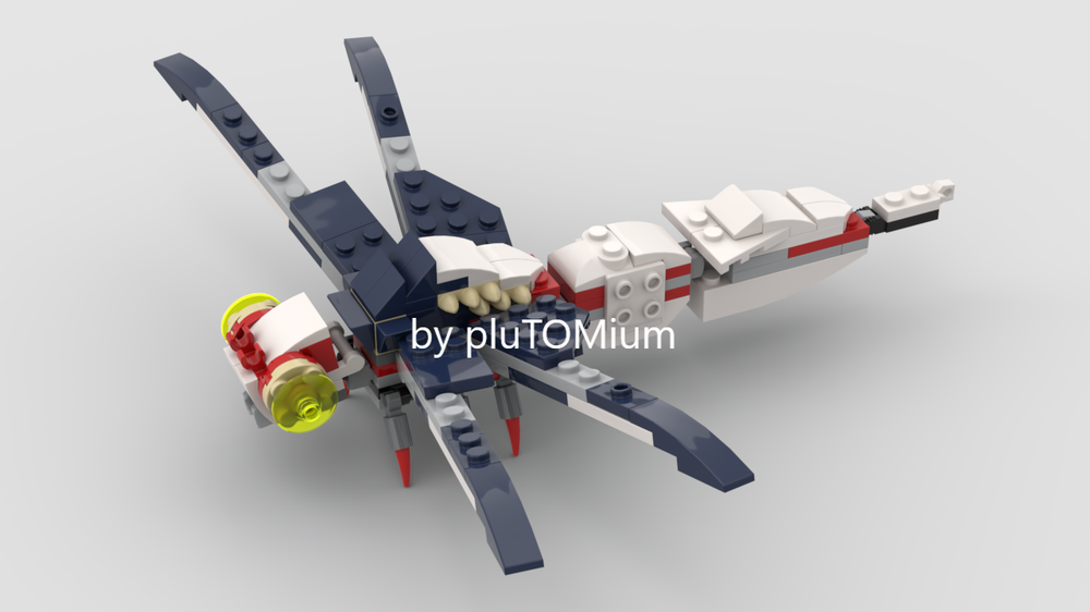 Lego Dragonfly (LEGO 31088 Alternate)
