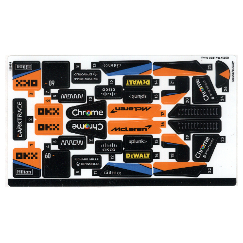 Lego Sticker Sheet for Set 76919-1 / [No Color/Any Color]