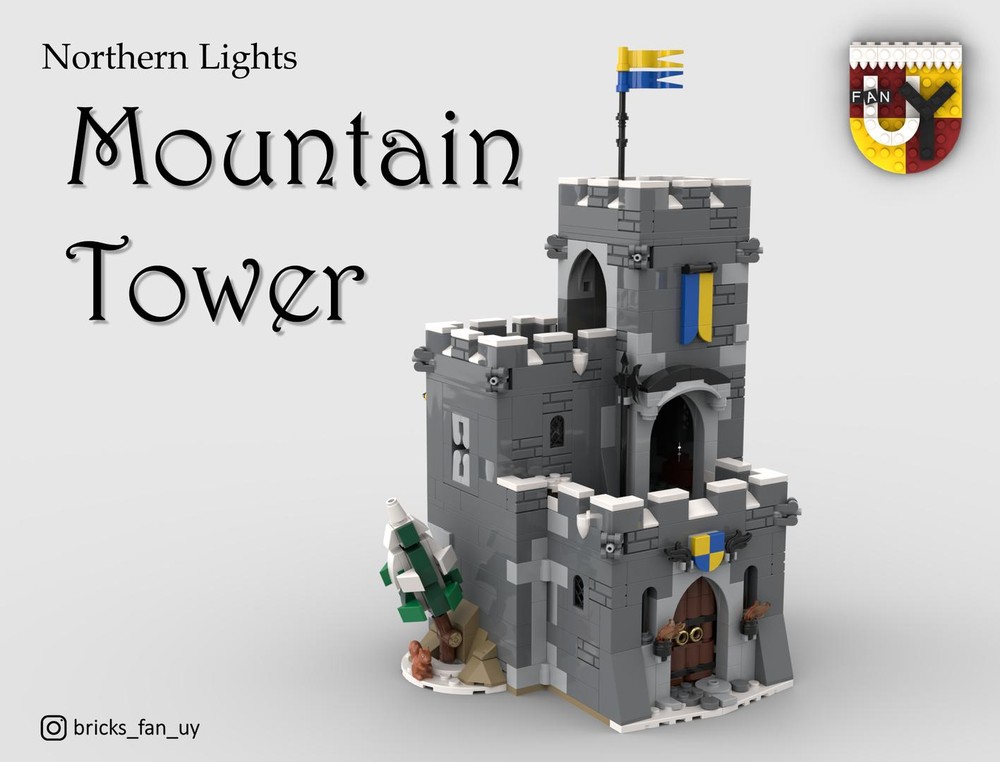 Lego Mountain Tower