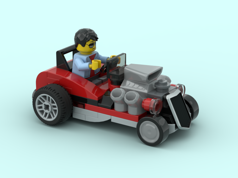 Lego Hot rod mod