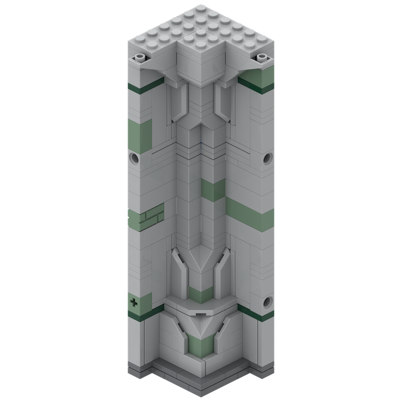 Lego Small dwarven corner pillar