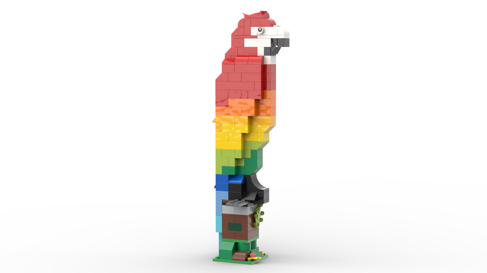 Lego 11020 Rainbow parrot