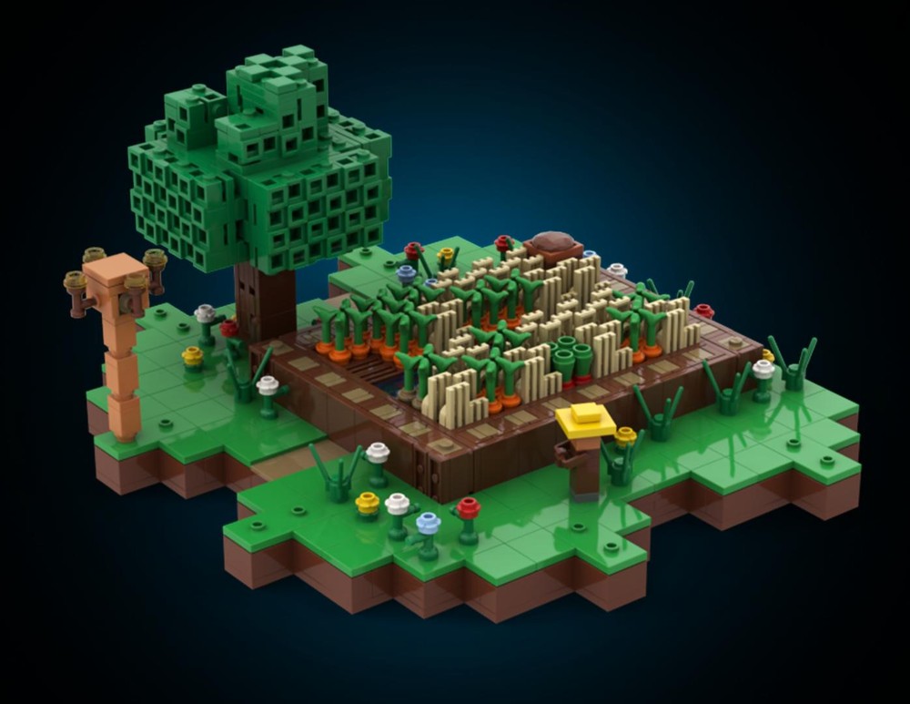 Lego Block Accurate Village Farm (modular)
