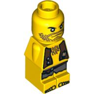 Lego Microfig Pirate Plank Pirate Yellow