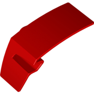 Lego Technic Panel Car Mudguard Left / Red