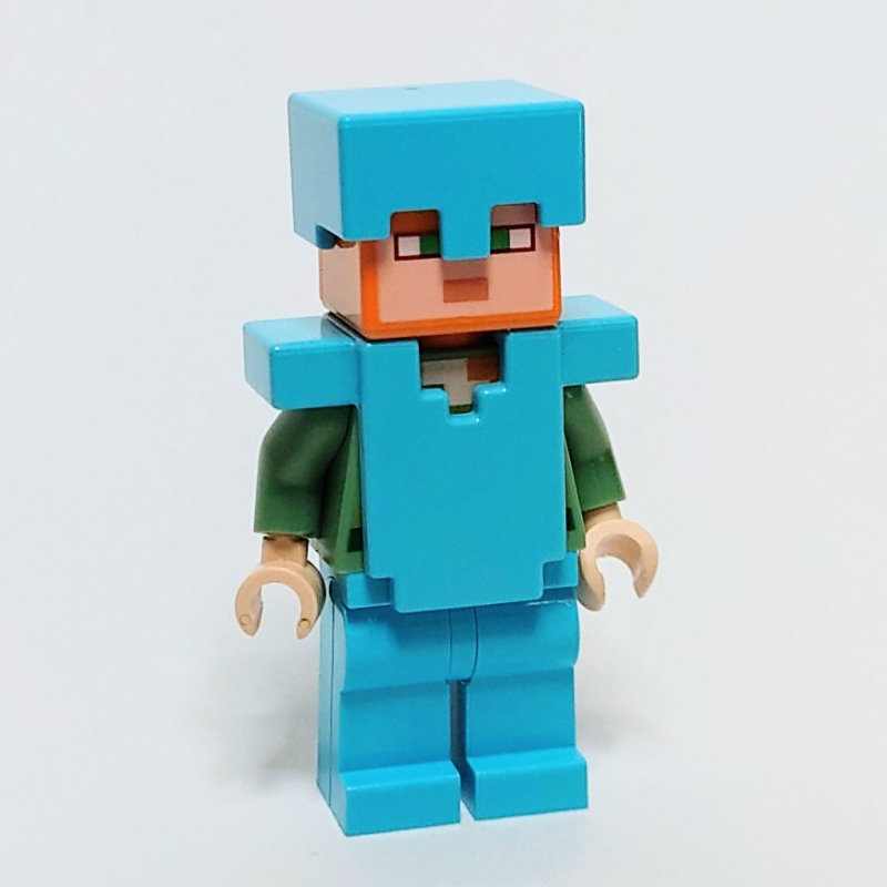Lego Alex with Medium Azure Helmet and Armor