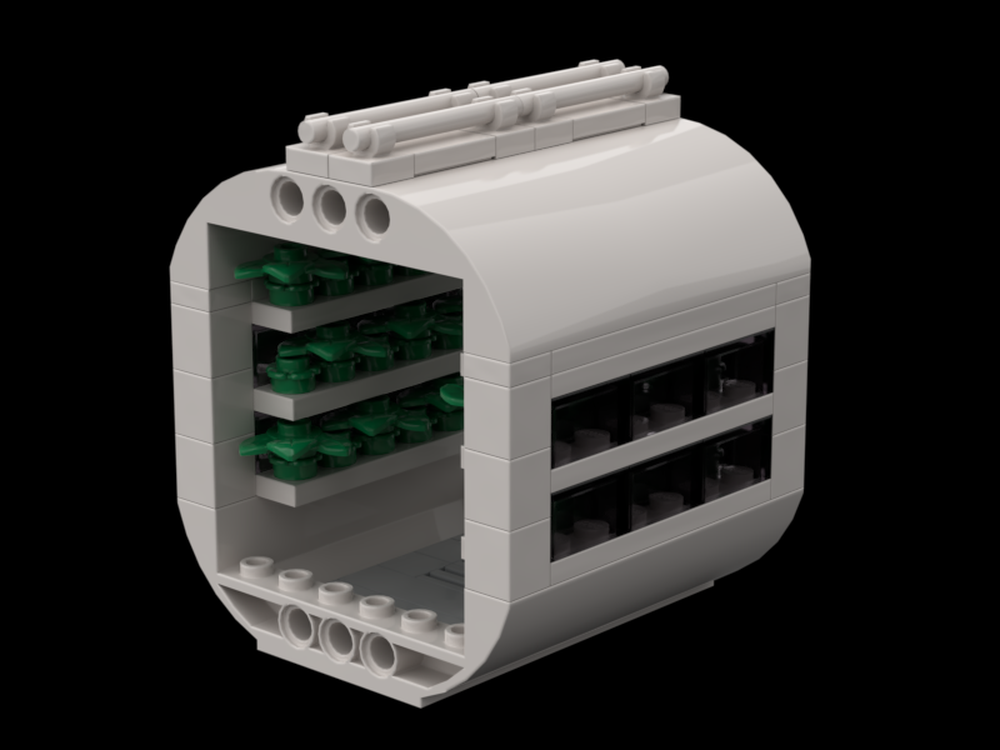 Lego Garden module (The shed S3 3.0)