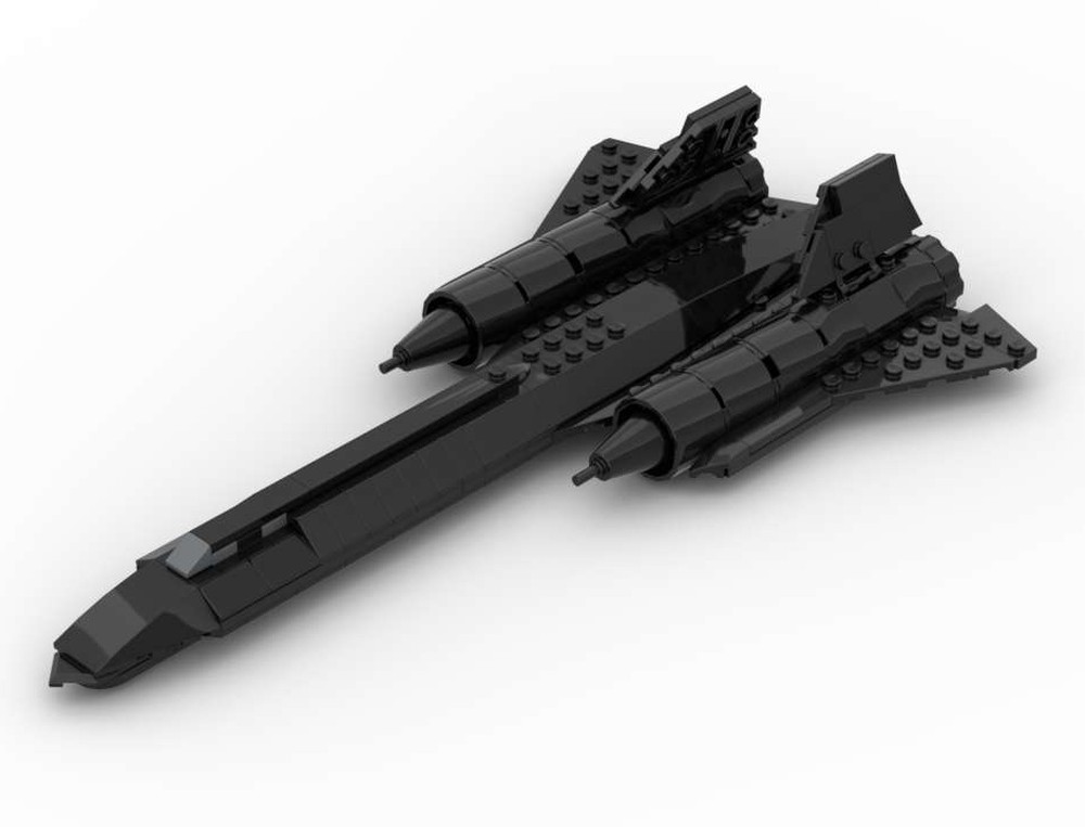 Lego SR-71 Blackbird (1/110 scale)