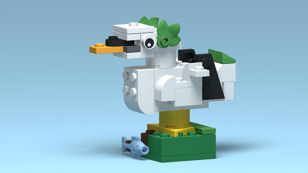 Lego 11012 Fancy White Duck