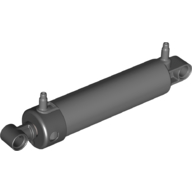 Lego Pneumatic Cylinder 2 x 11 with 2 Stepped Inlets [V2]