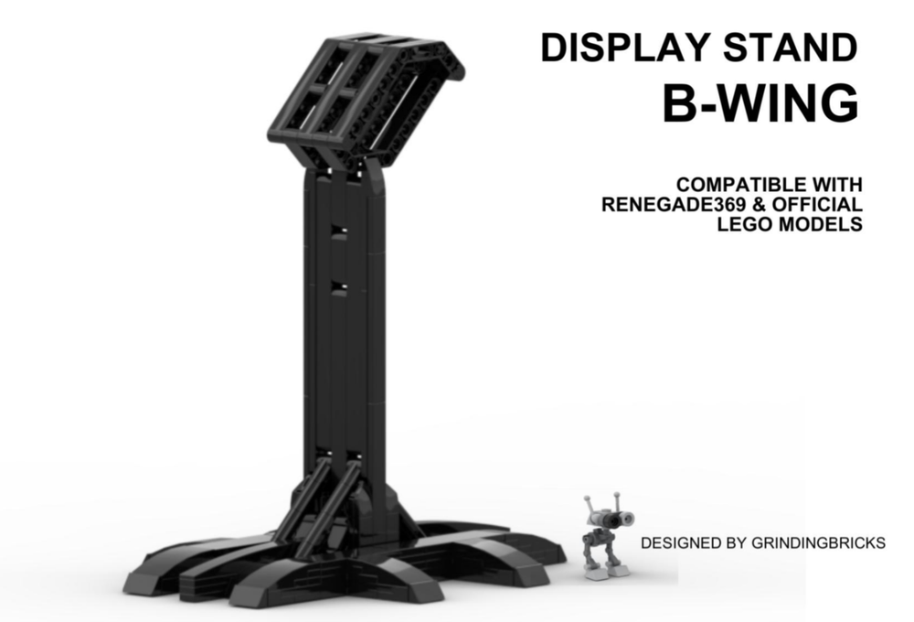 Lego B-Wing Display Stand