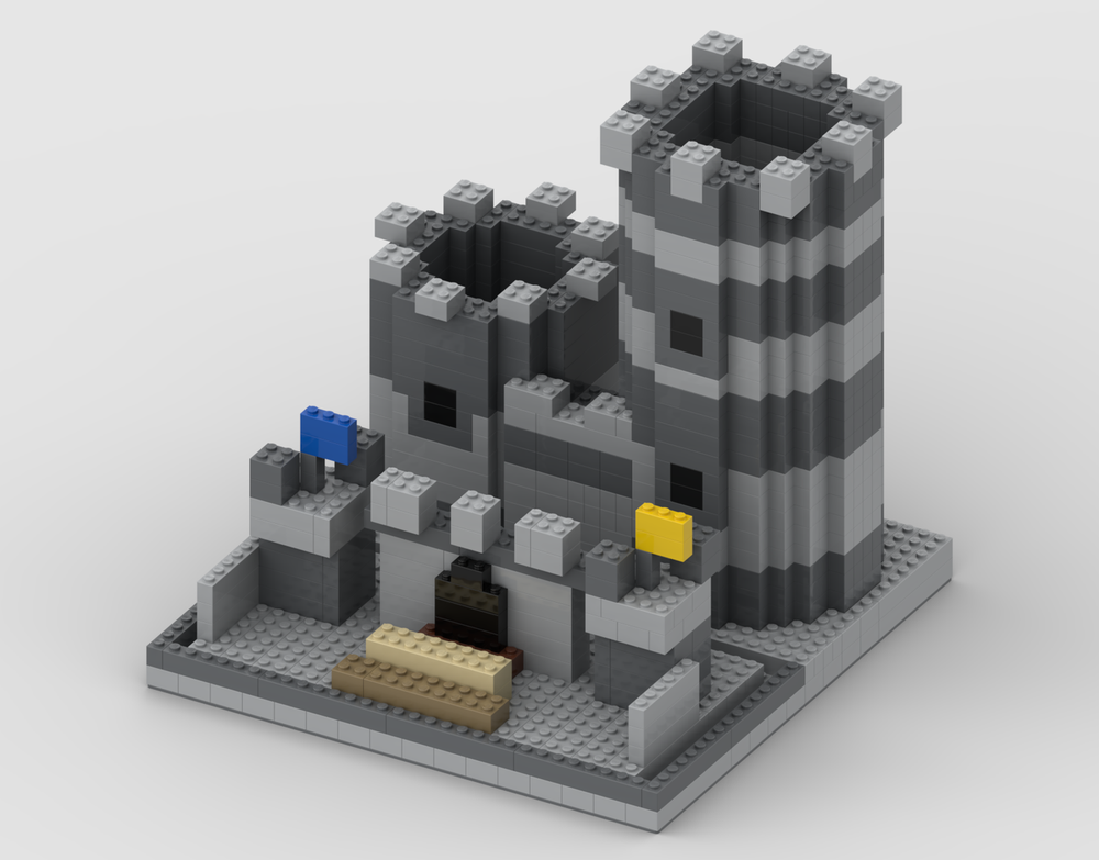 Lego Castle Pen Holder