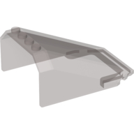 Lego Windscreen 8 x 6 x 3 Wedge / Trans-Brown