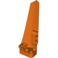 Lego Technic Panel Fairing #6 Long Smooth, Side B / Reddish Orange
